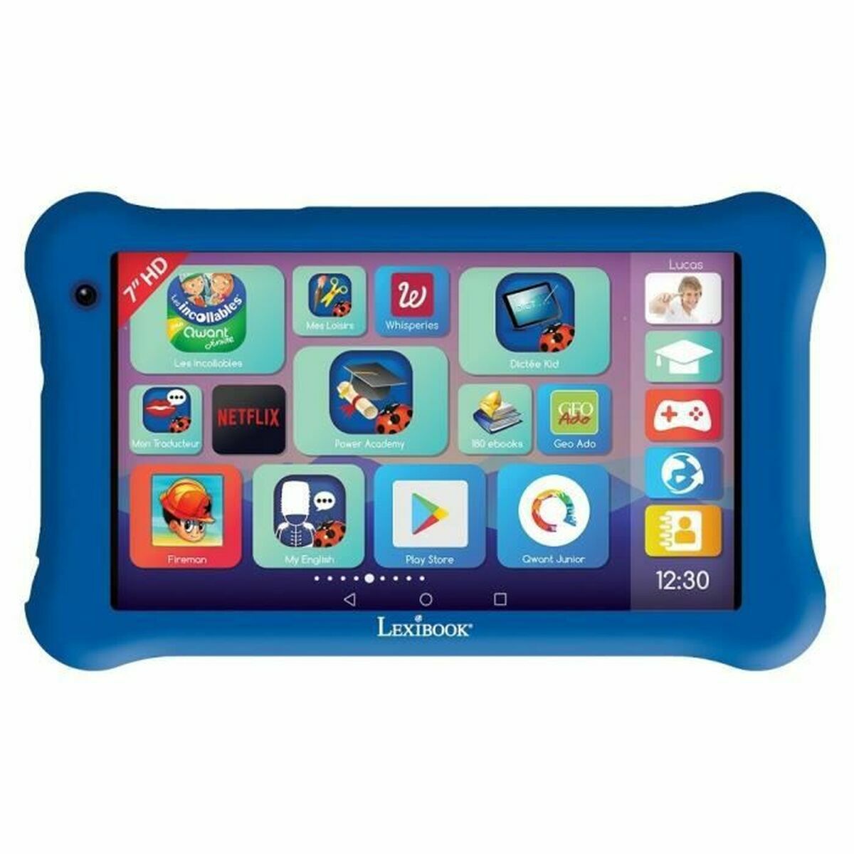 Afbeeldingen van Interactive Tablet for Children Lexibook TL70FR Blue
