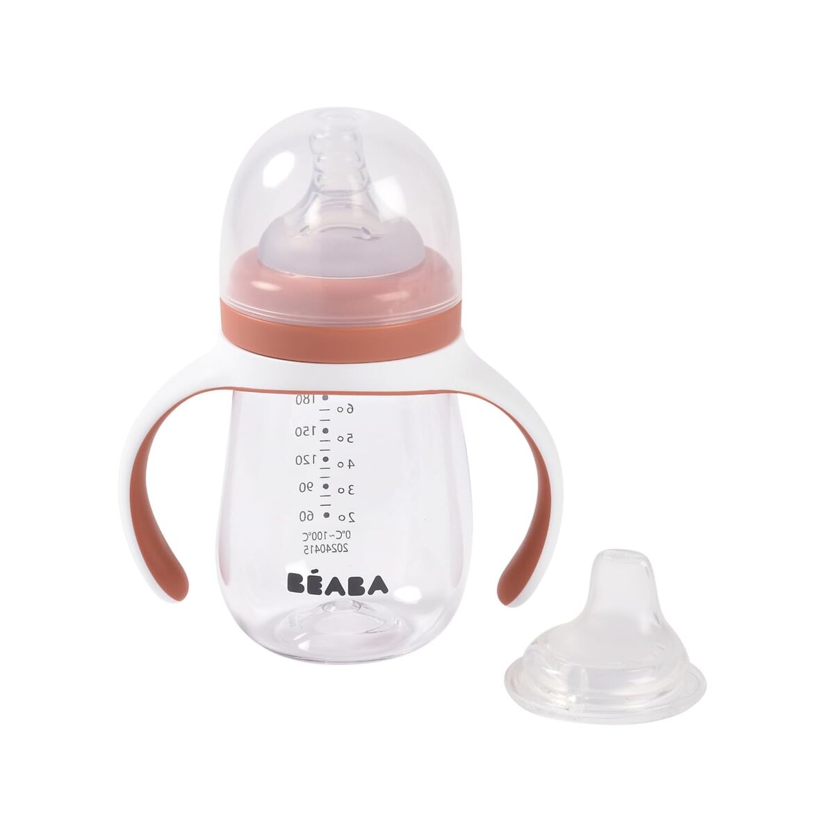 Trainingsglas Béaba Oranje 210 ml