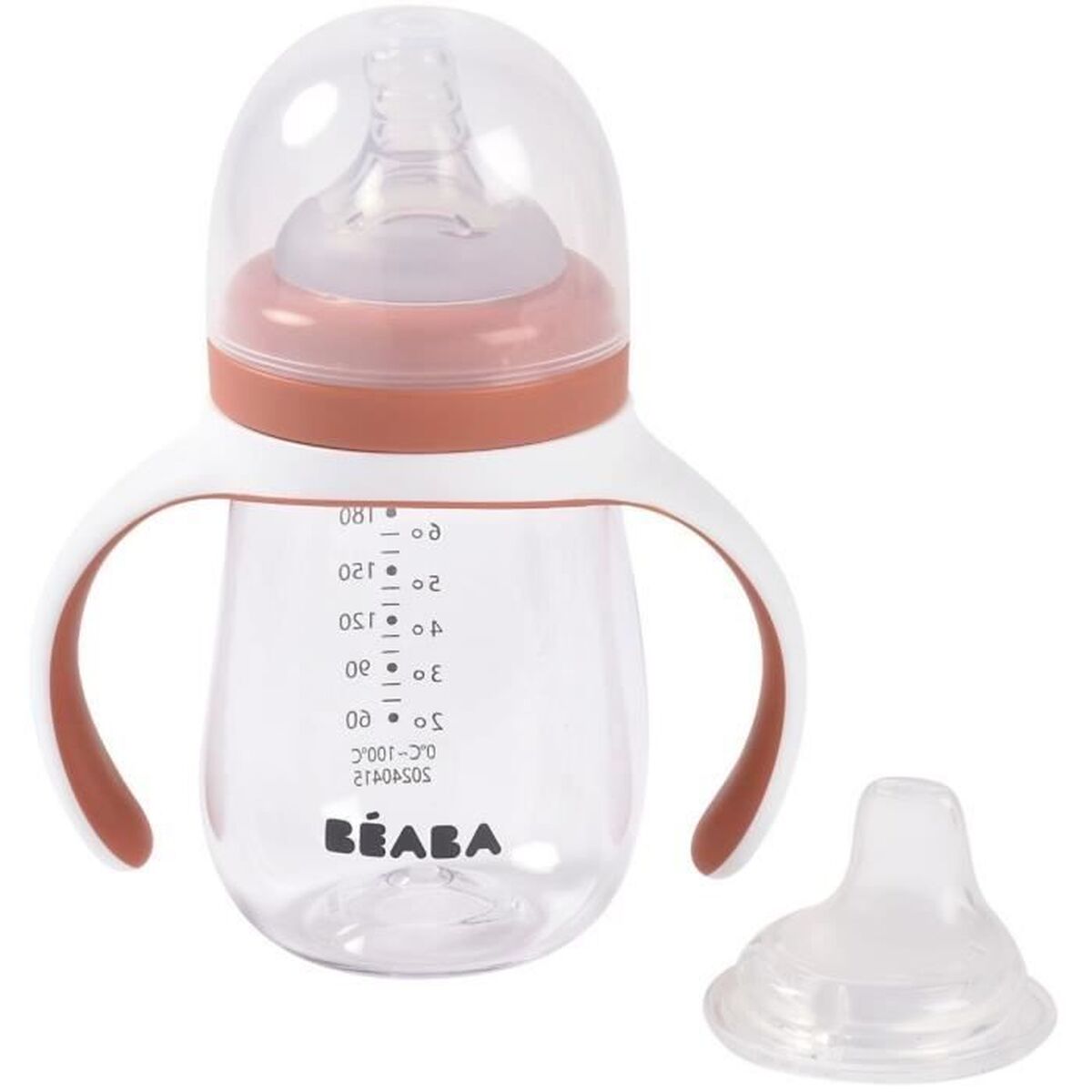 Trainingsglas Béaba Oranje 210 ml