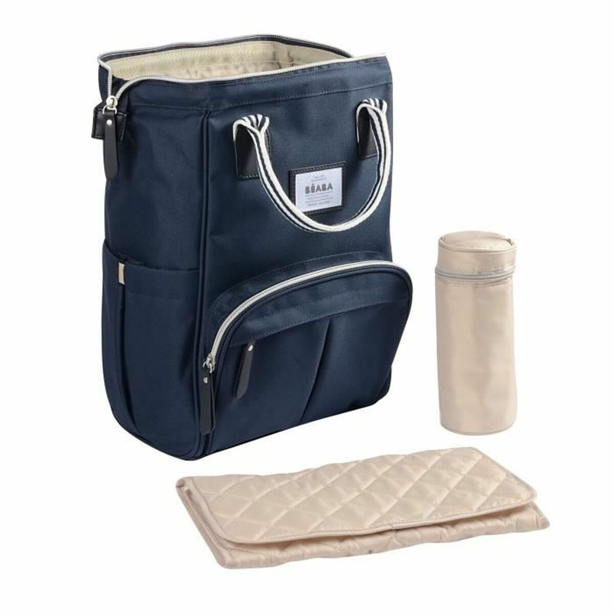 Rugzak Baby-accessoires Béaba Wellington Blauw Marineblauw