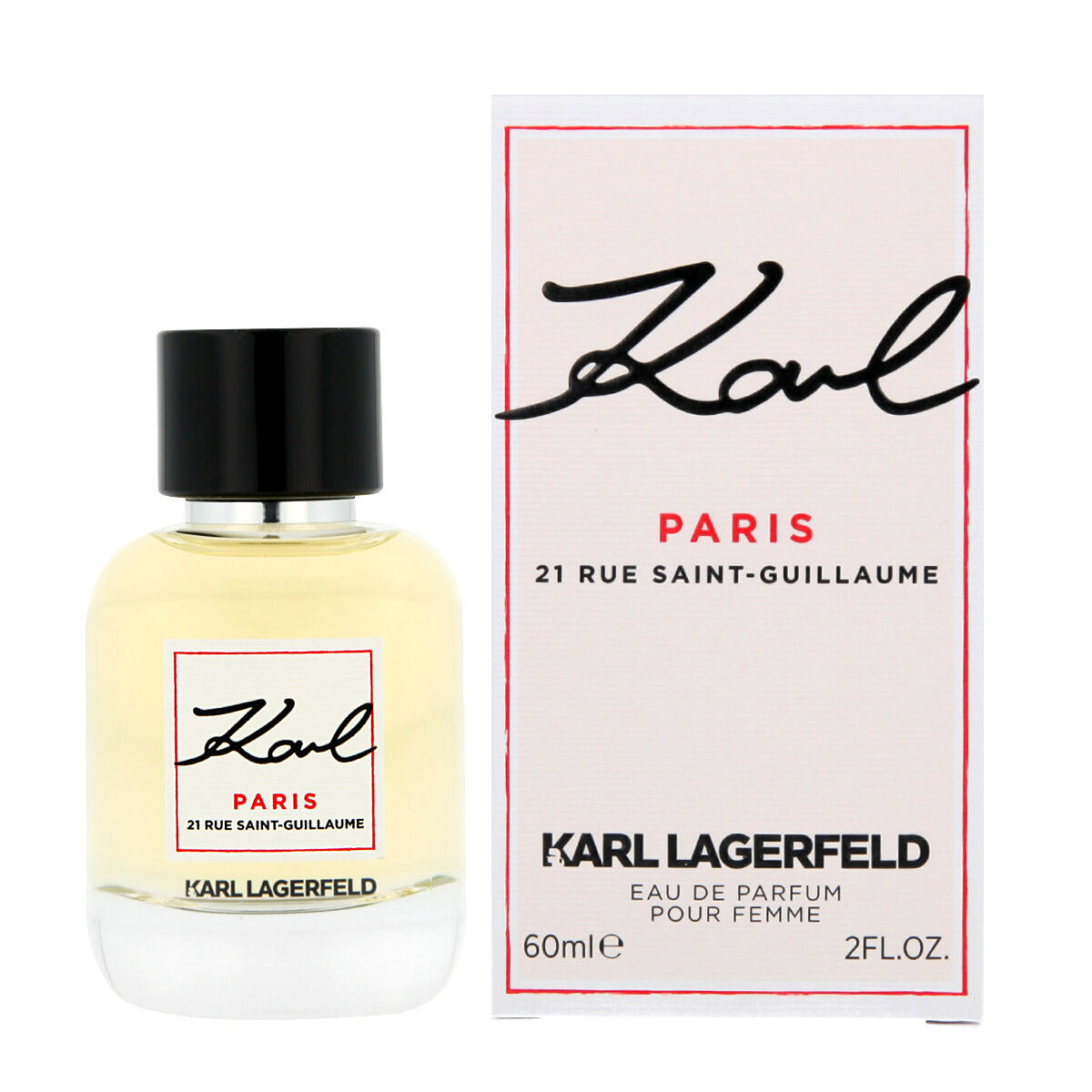 Parfum Femme Karl Lagerfeld EDP Karl Paris 21 Rue Saint-Guillaume 60 ml