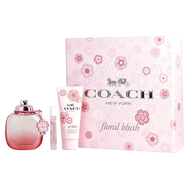 Set de Parfum Femme Coach 3 Pièces Floral Blush