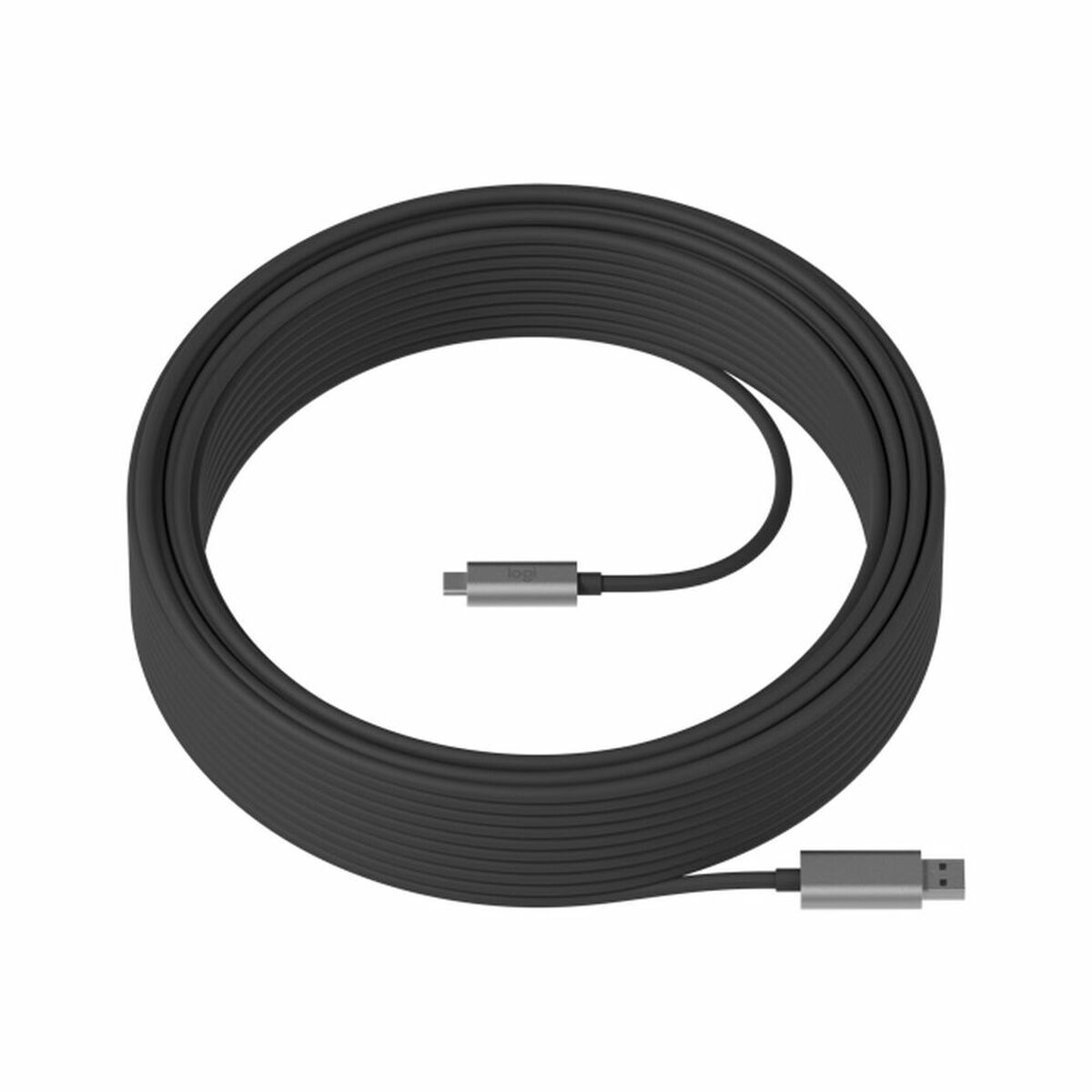 Câble USB A vers USB C Logitech 939-001802 Noir 25 m