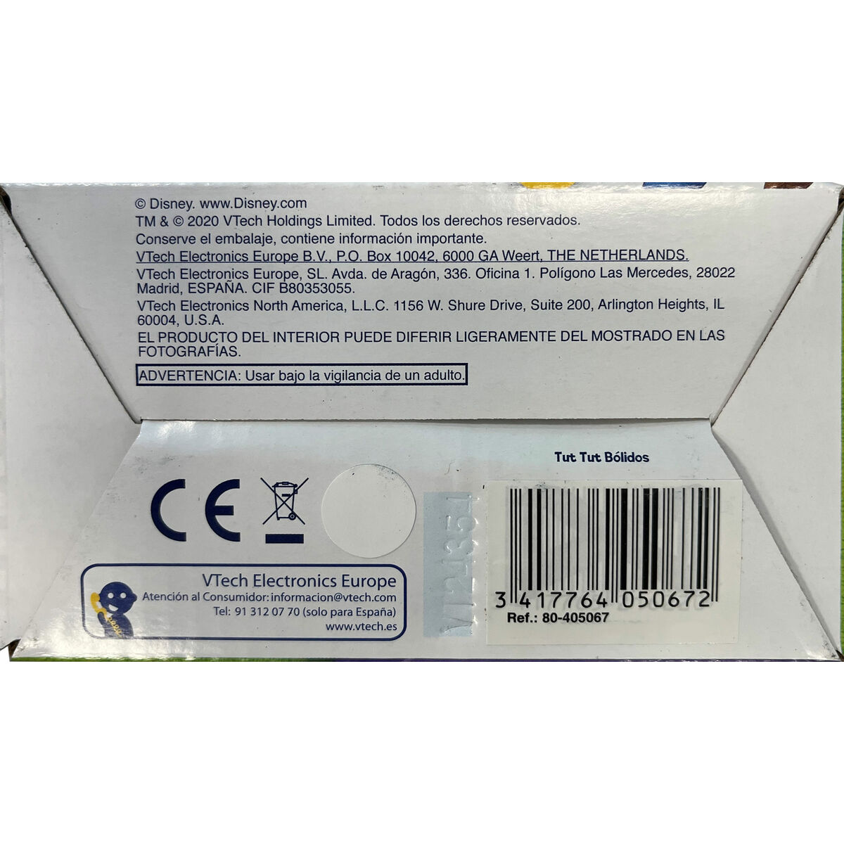 Toy car Vtech 80-405067 12 x 6 cm