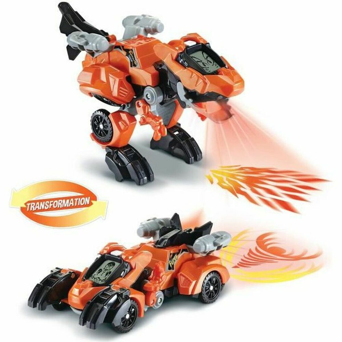 Bil legetøj Vtech Dinos Fire - Furex, The Super T-Rex Orange