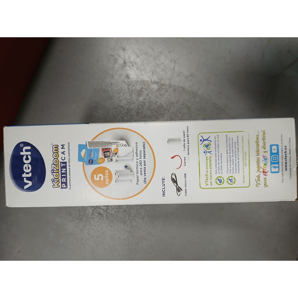 Afbeeldingen van Children’s Digital Camera Vtech Kidizoom Photogrpahic Printer
