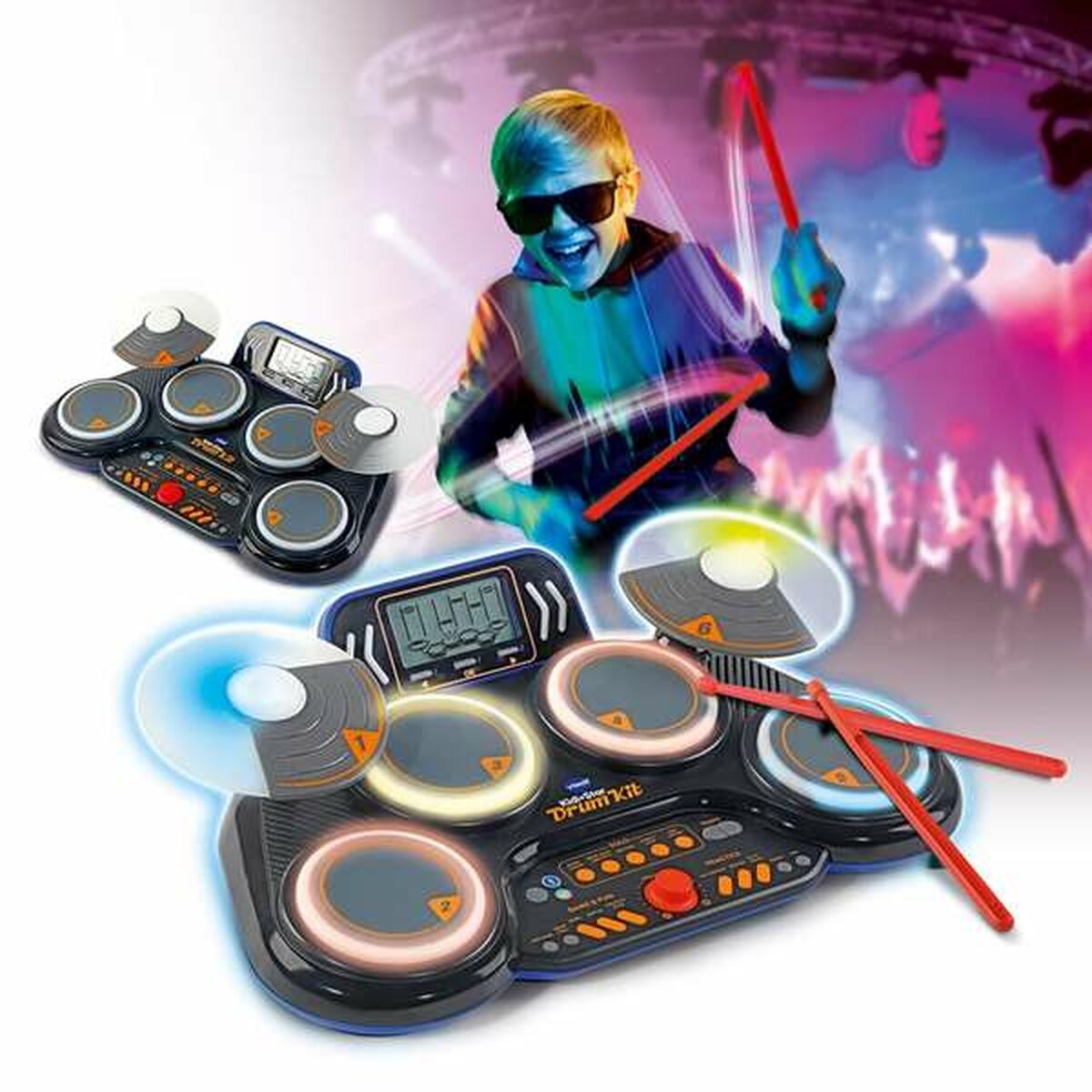 Drums Vtech Plastic 12,7 x 46,9 x 28,1 cm