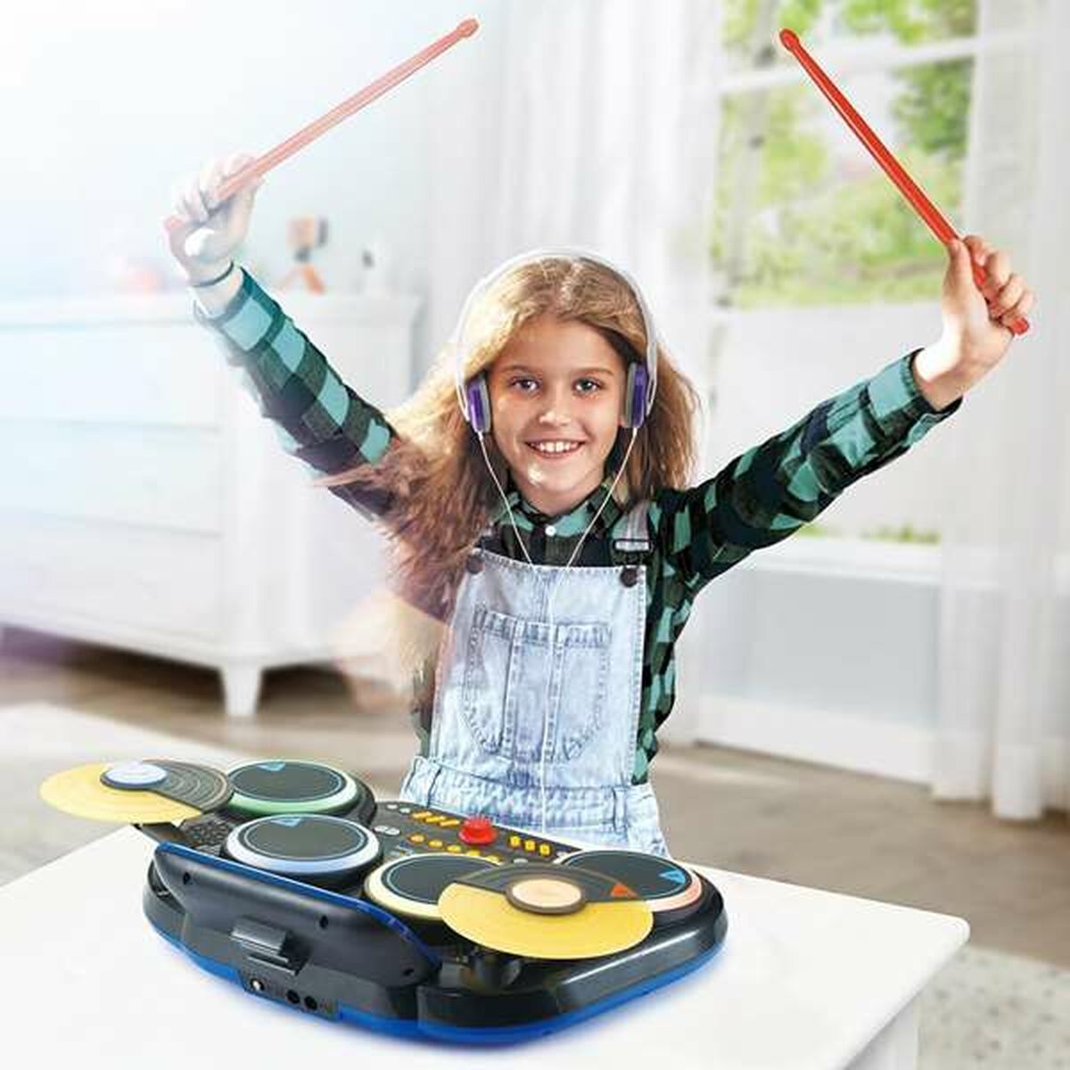 Drums Vtech Plastic 12,7 x 46,9 x 28,1 cm