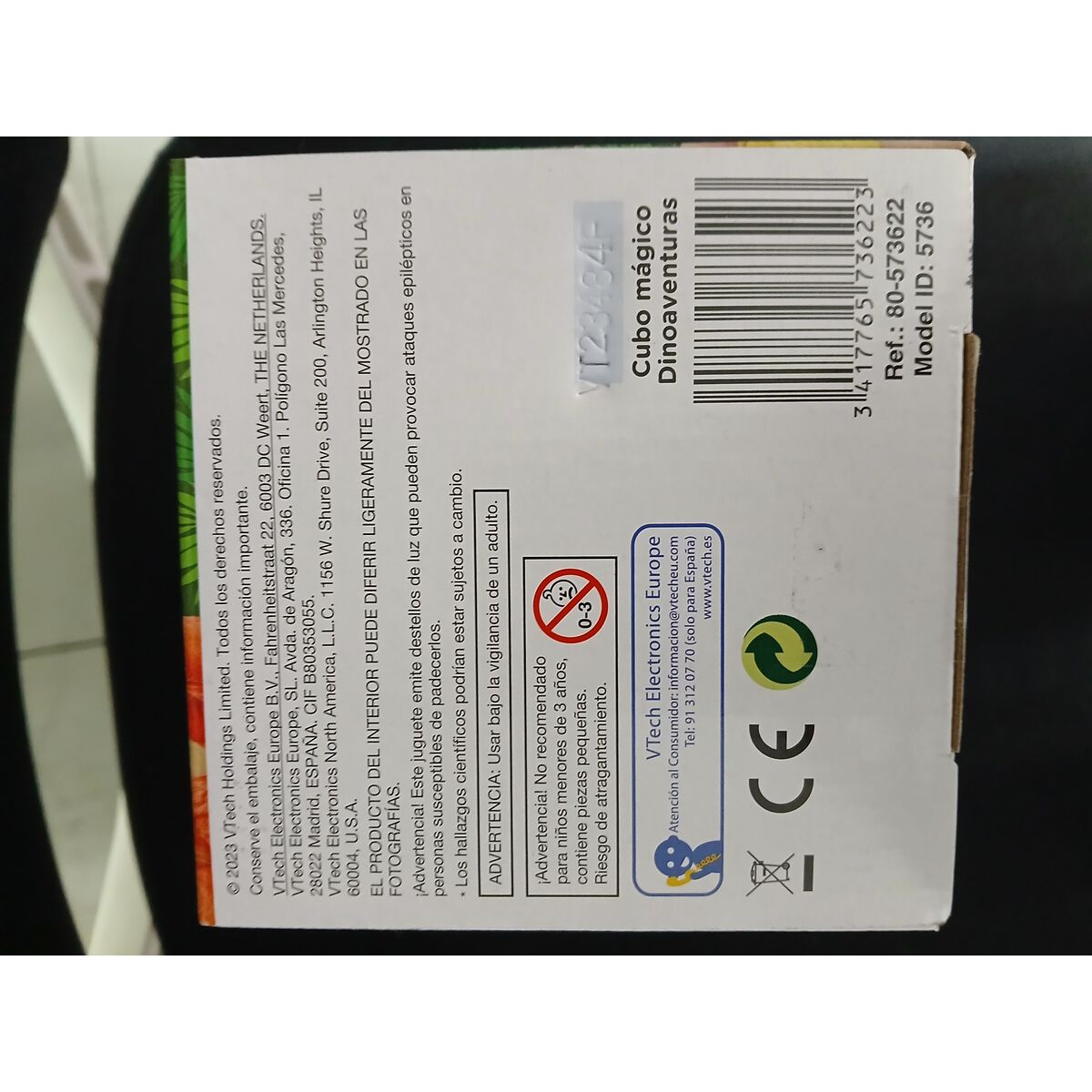 Rubik’s Cube Vtech Dinoadventures 11,5 x 11,5 x 21,6 cm