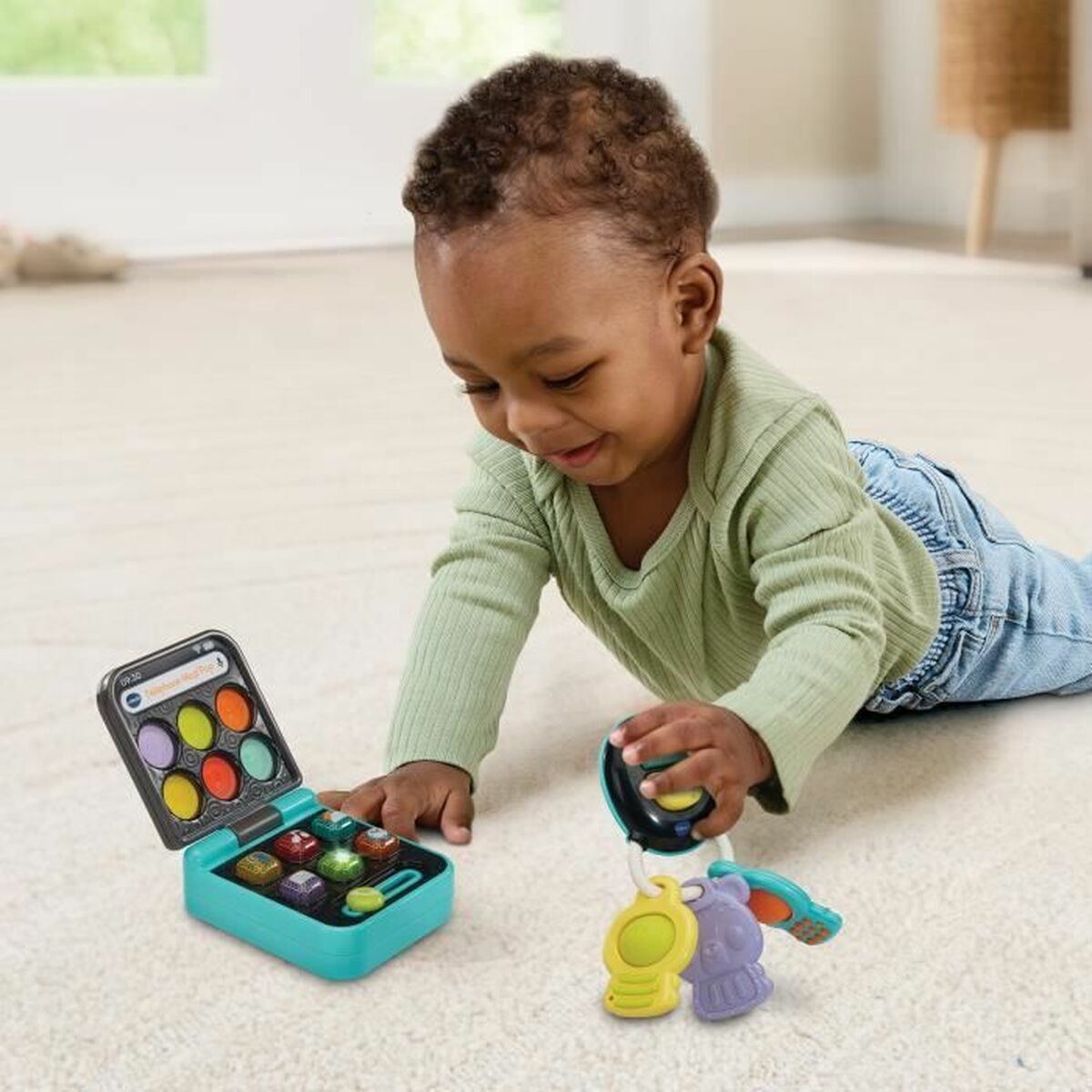 Afbeeldingen van Toy telephone Vtech Baby MAGI'POP