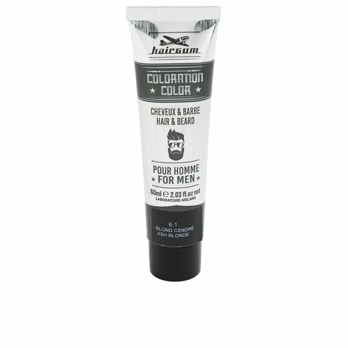 Μόνιμη Βαφή Hairgum COLORATION Σαντρέ Nº 6.1 60 g