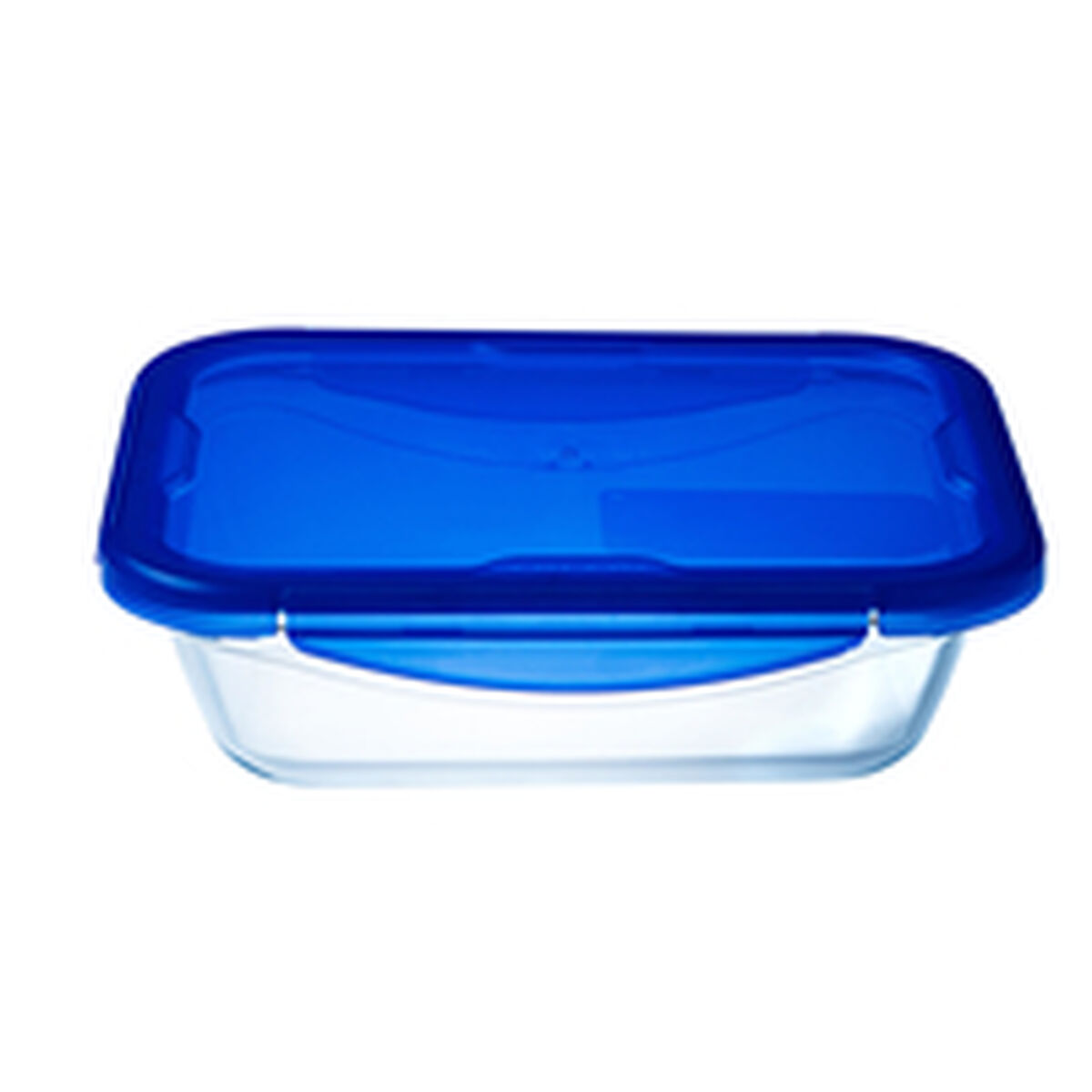 Food Preservation Container Pyrex Blue Transparent Rectangular 800 ml, view 2