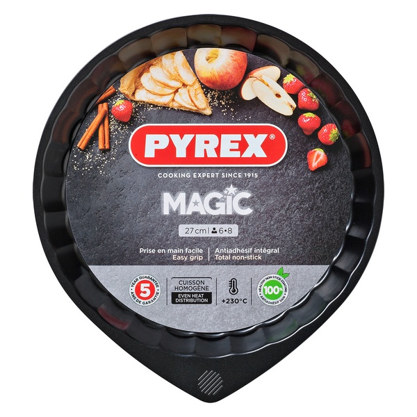 Kageform Pyrex Magic Rustfrit stål (27 cm)