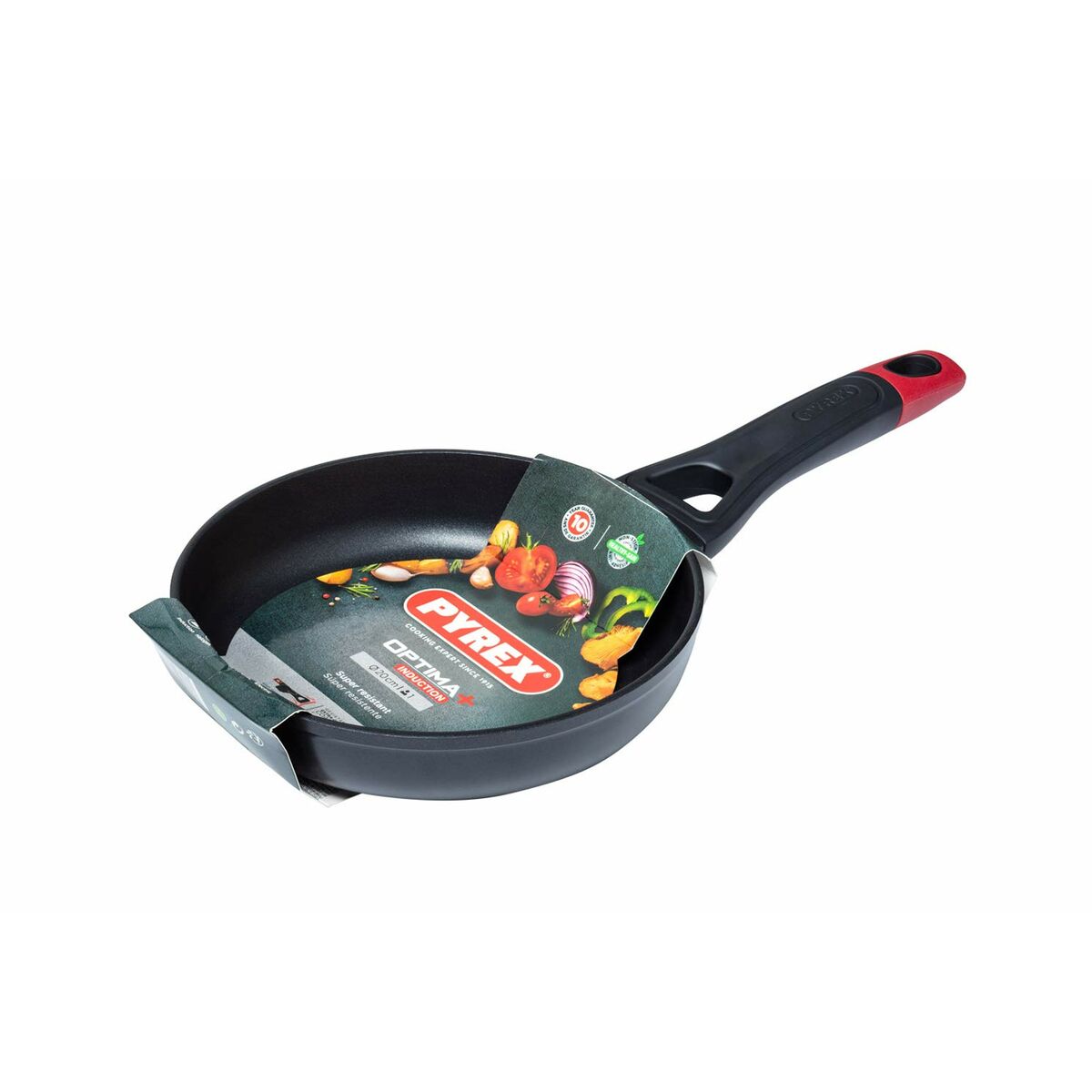 Pan Pyrex Zwart Aluminium Ø 20 cm