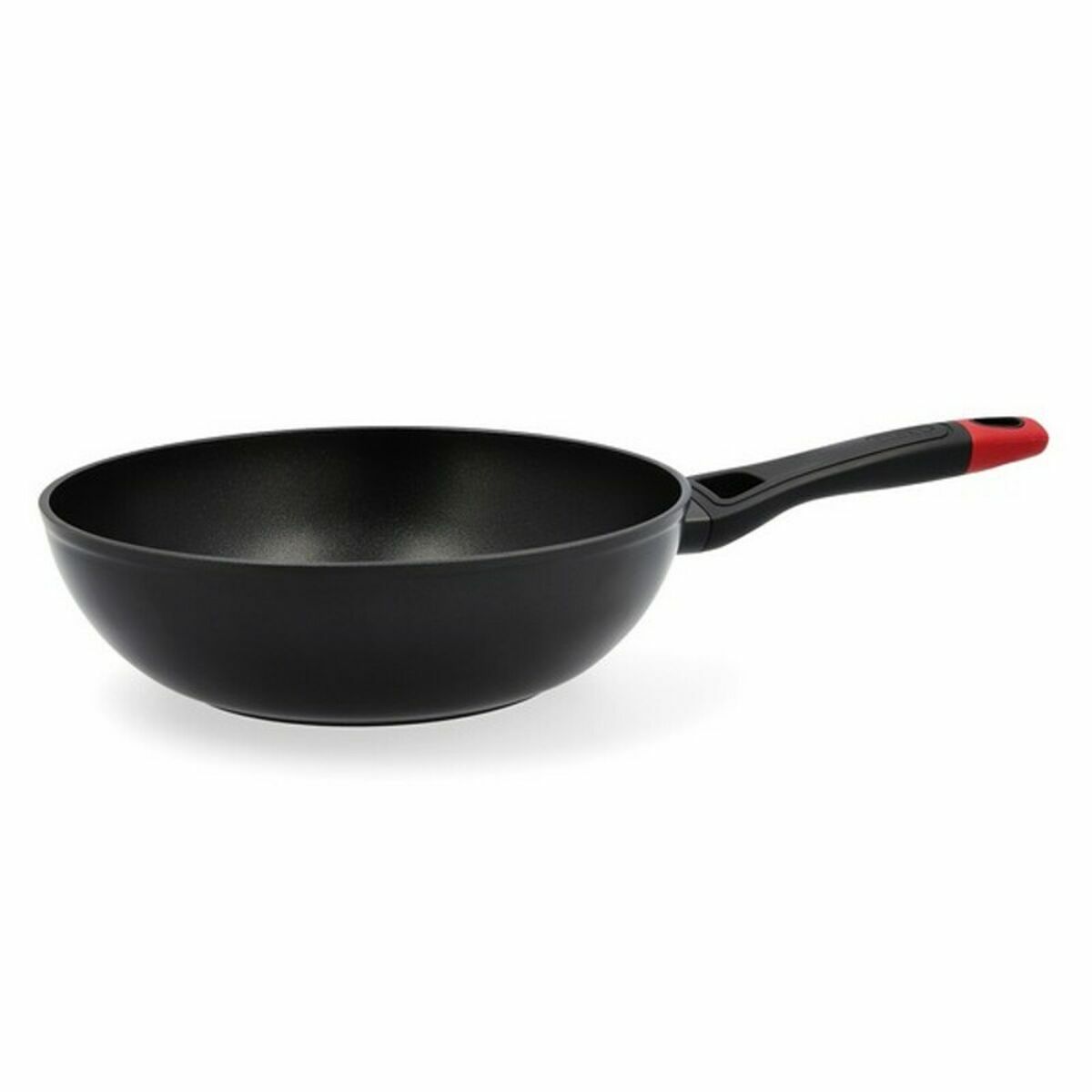 Wokpan Pyrex Zwart Aluminium
