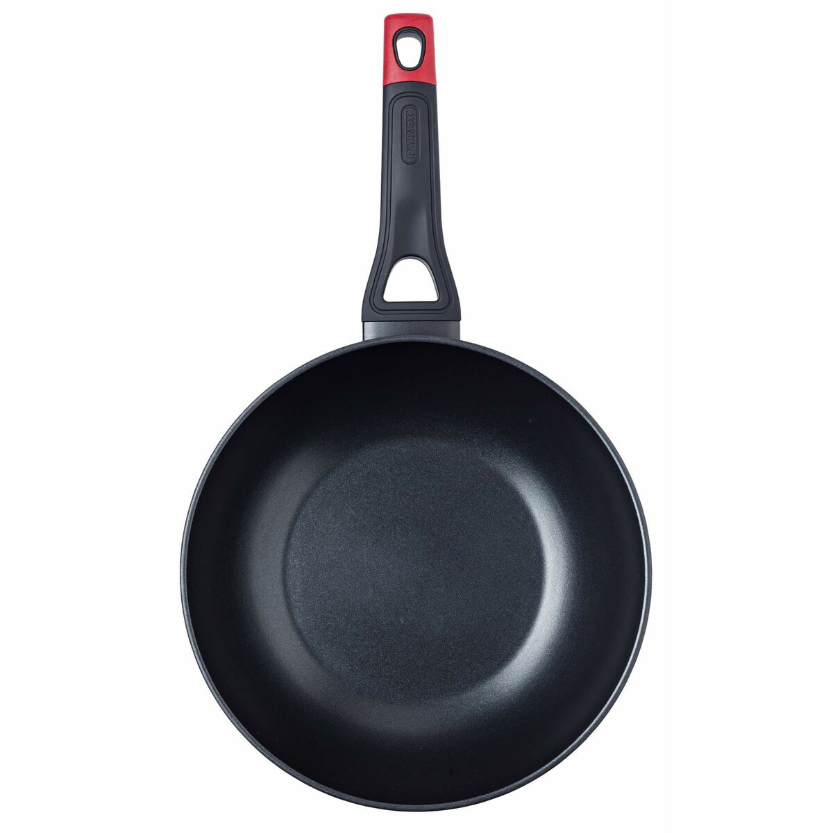 Wokpan Pyrex Zwart Aluminium
