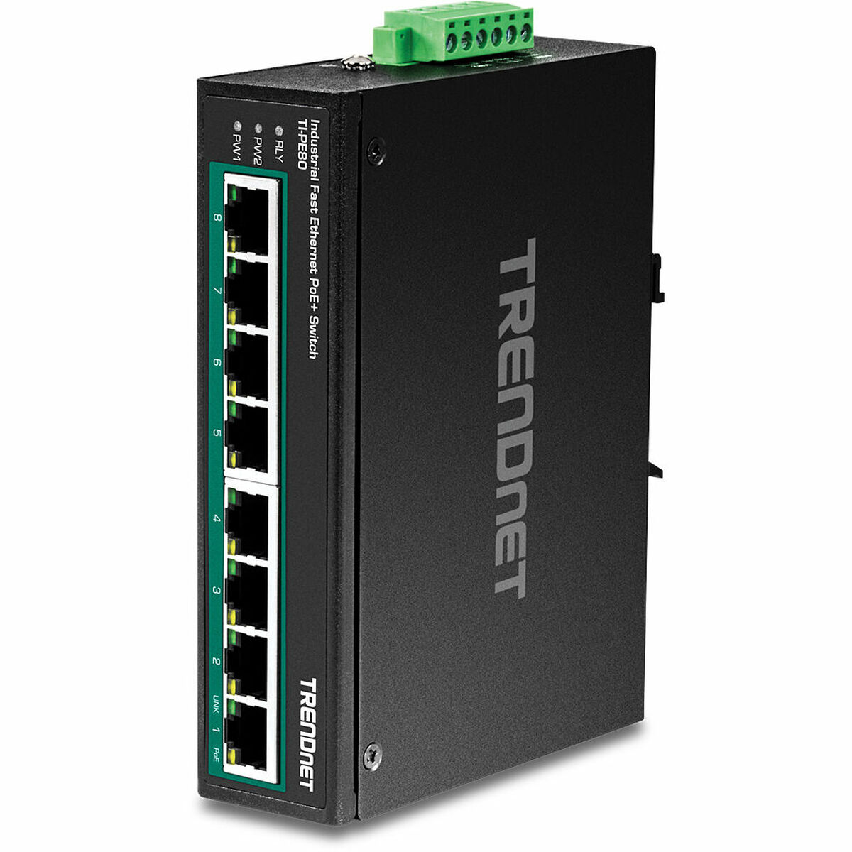 Afbeeldingen van Switch Trendnet TI-PE80 1.6 Gbps