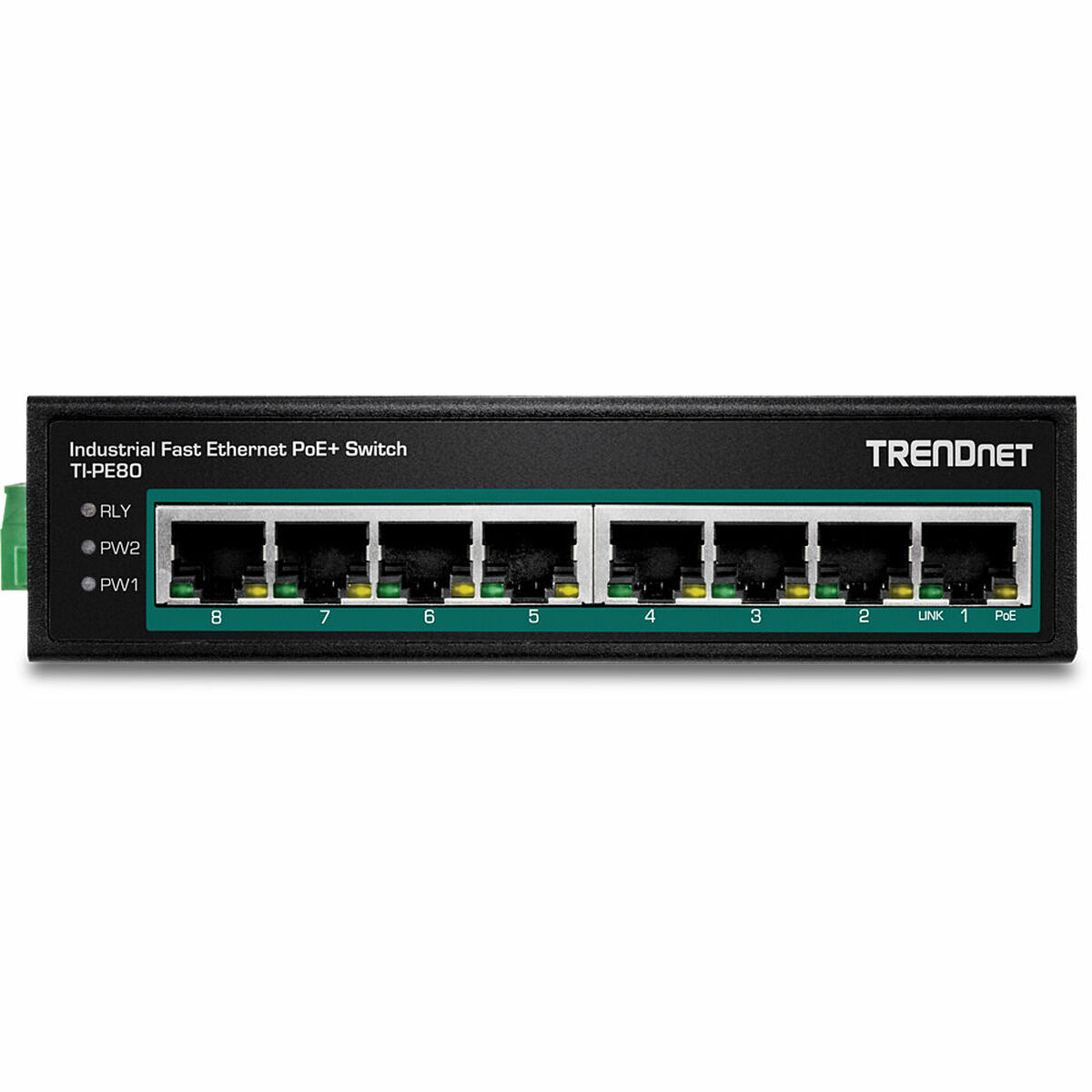 Afbeeldingen van Switch Trendnet TI-PE80 1.6 Gbps