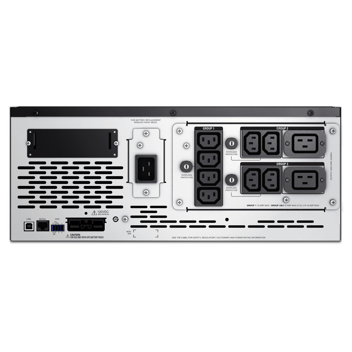 Afbeeldingen van Uninterruptible Power Supply System Interactive UPS APC SMX2200HV 1980 W