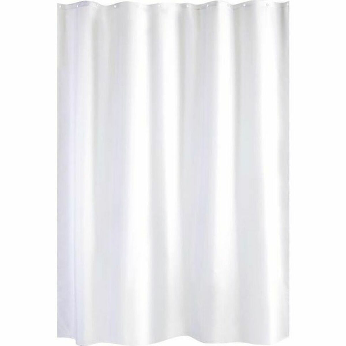 Rideau de Douche Gelco Polyester Blanc 180 x 200 cm