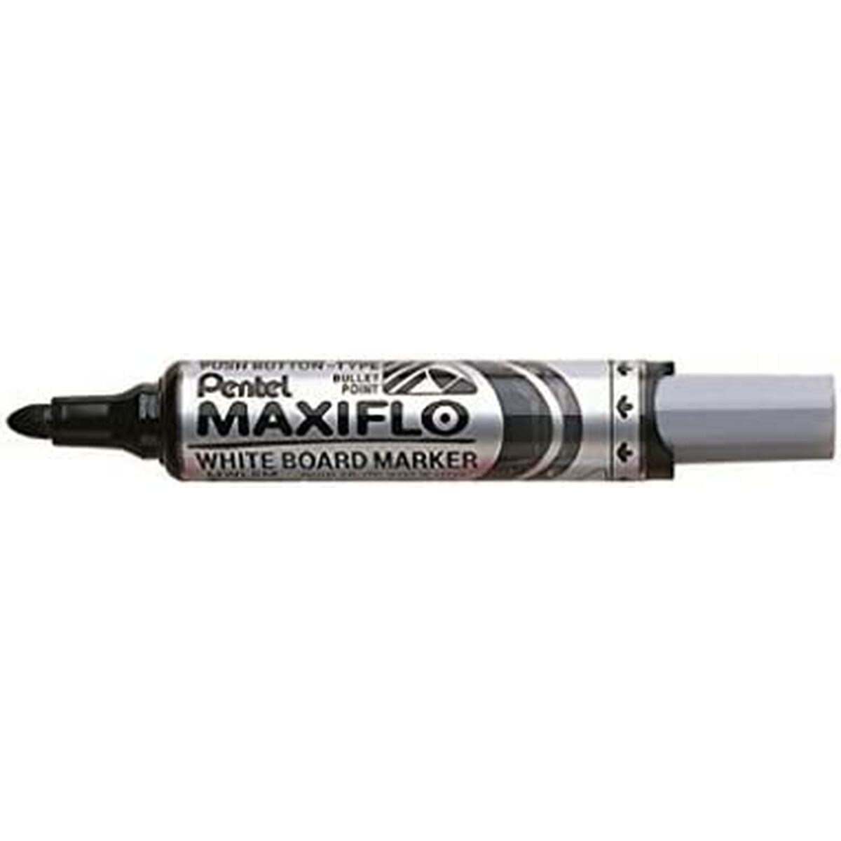Marqueur Pentel Maxiflo Noir (12 Unités)