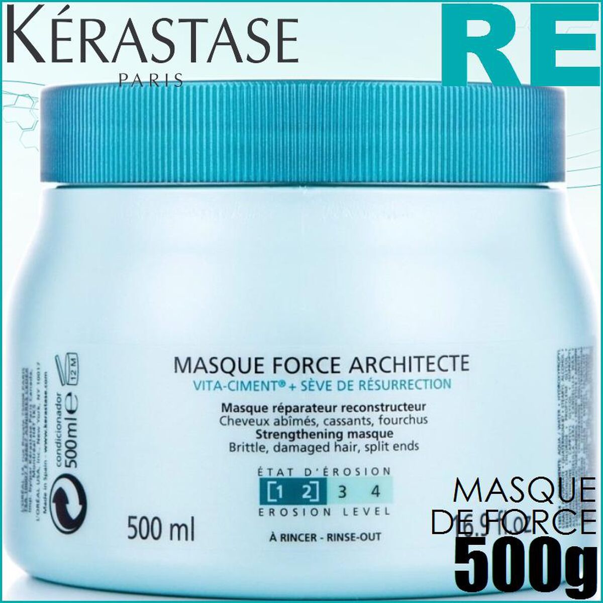 Μάσκα Mαλλιών Resistance Architecte Kerastase 34553 500 ml