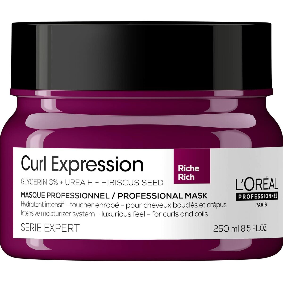 Ενυδατική Μάσκα L'Oreal Professionnel Paris Curl Expression Σγουρά Mαλλιά (250 ml)
