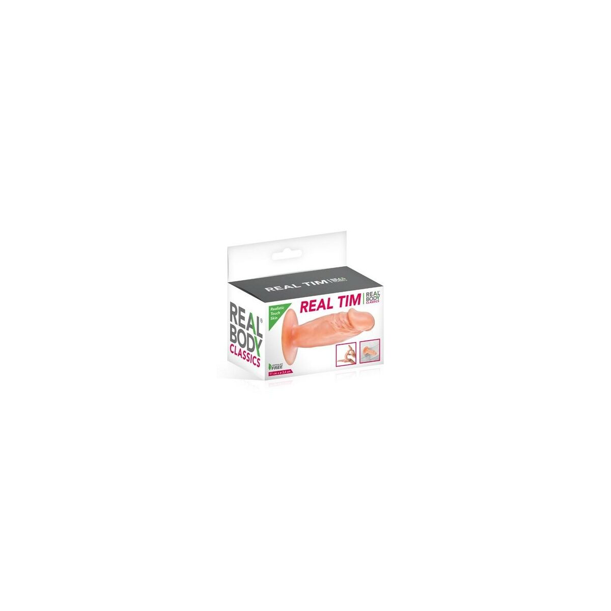 Image secondaire de Gode réaliste Real Body Naturel 11 cm