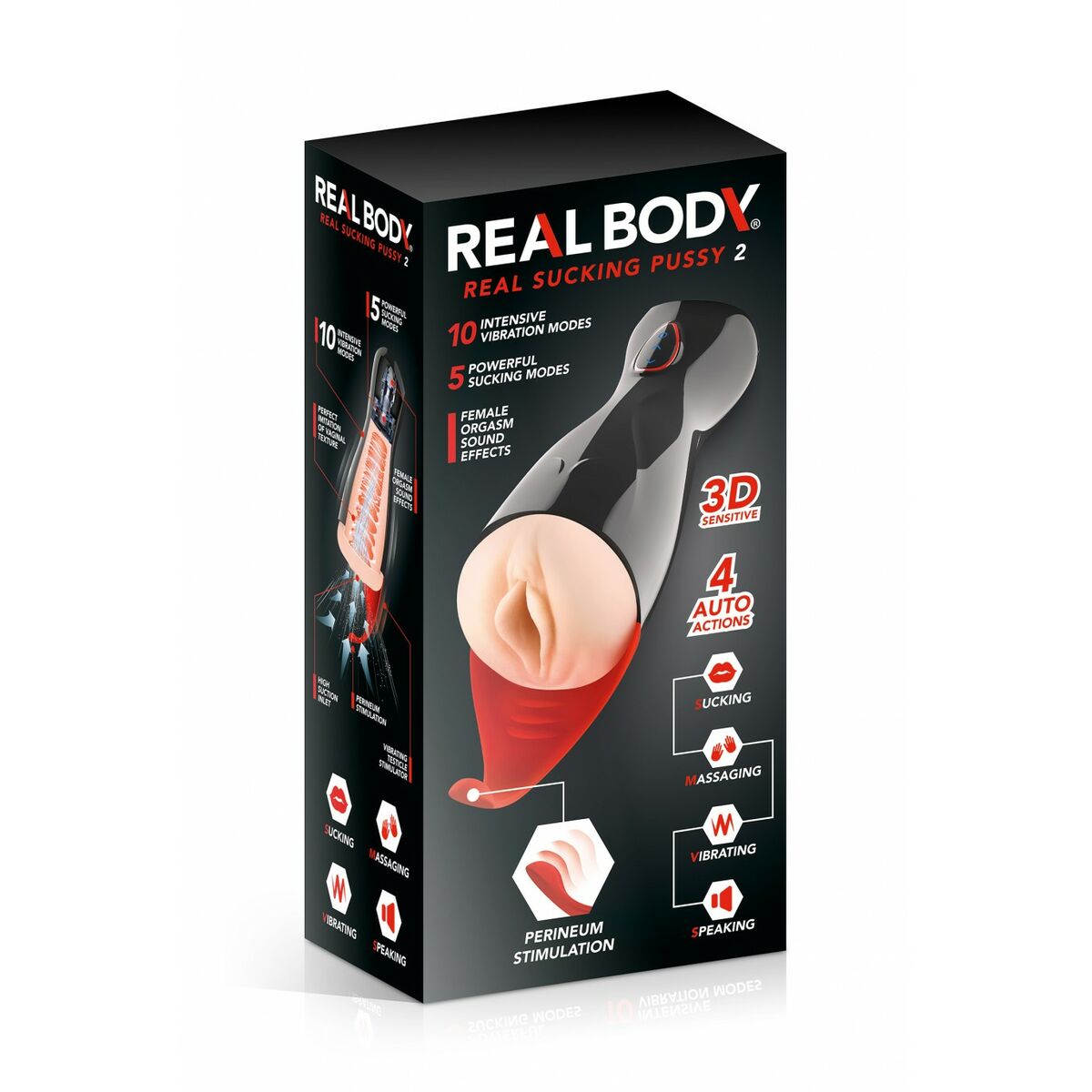 Image secondaire de Vortex Dame Rose Real Body