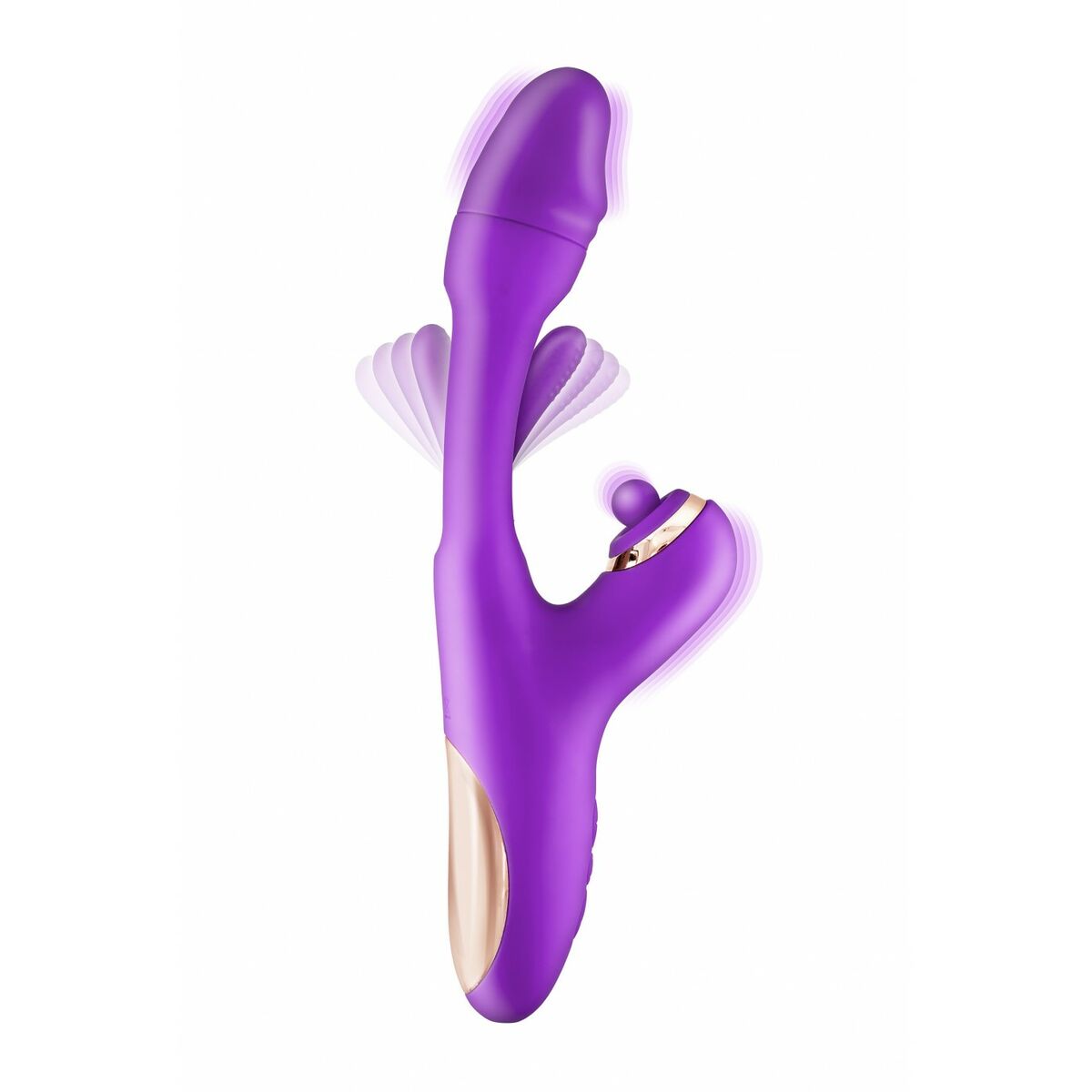 Vibrátor pro dvojici Dual Stimulation Yoba JOYFULLY  Fialová