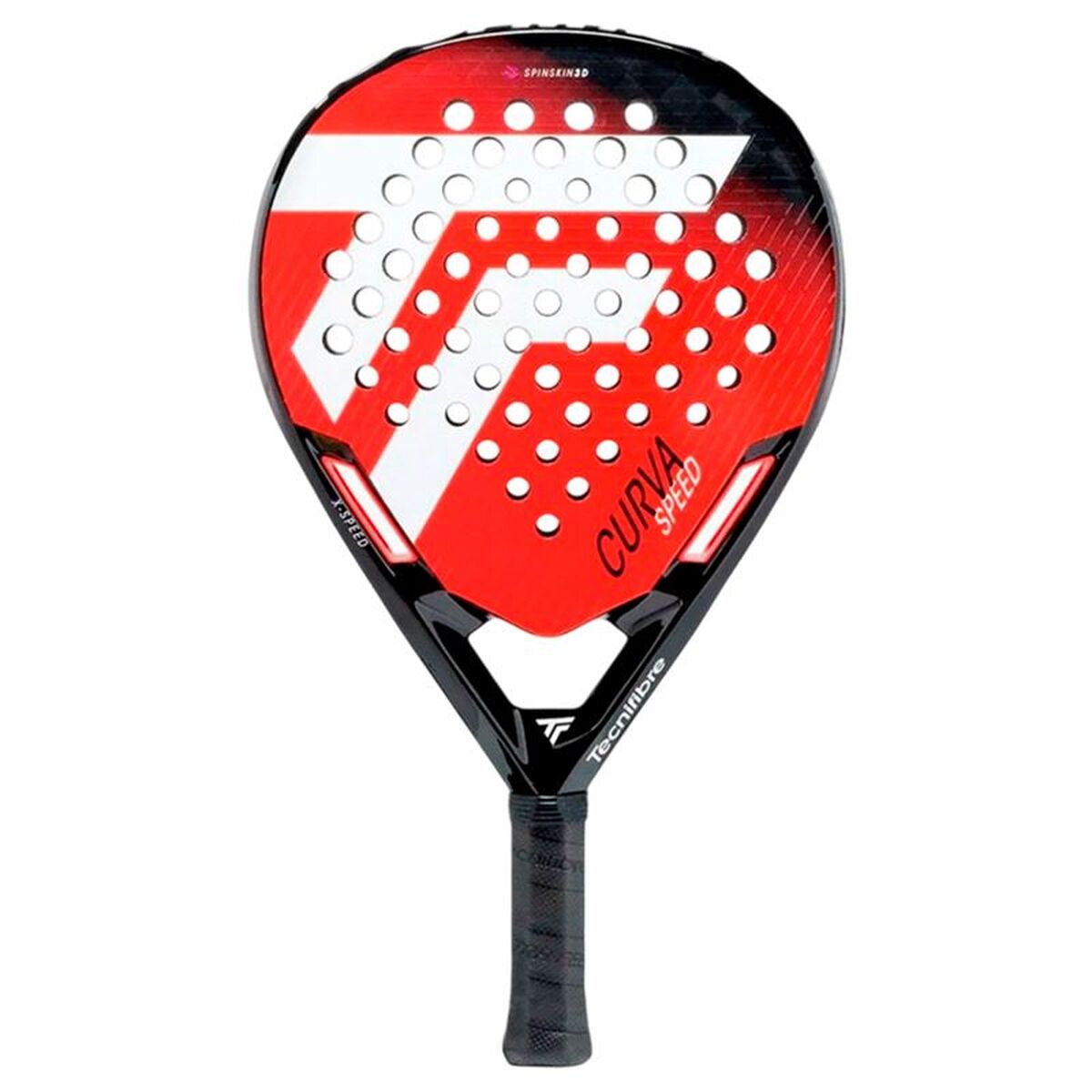 Padel Racket Tecnifibre Curva Speed Rood