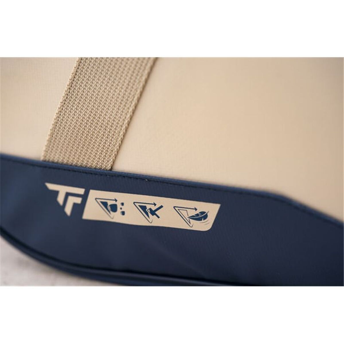 Racquet bag Tecnifibre Tour Endurance Sand 12R Light brown