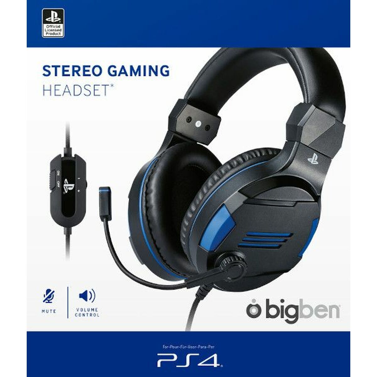 Bild von Gaming Headset with Microphone Nacon PS4OFHEADSETV3