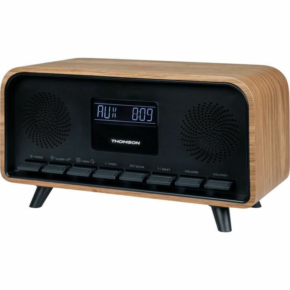 Afbeeldingen van Radio Thomson Vintage Cosy Brown noir Vintage