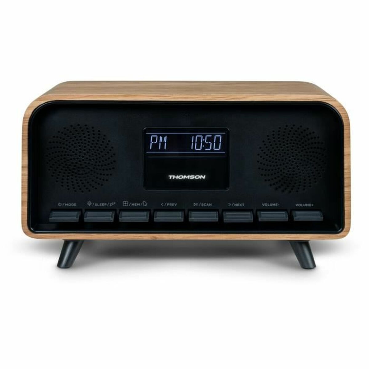 Afbeeldingen van Radio Thomson Vintage Cosy Brown noir Vintage