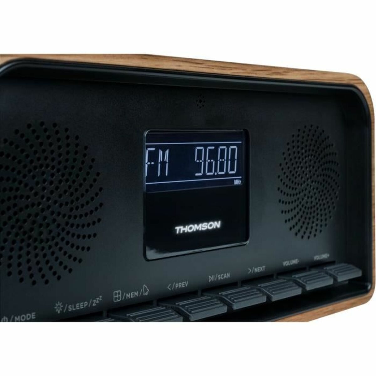 Afbeeldingen van Radio Thomson Vintage Cosy Brown noir Vintage