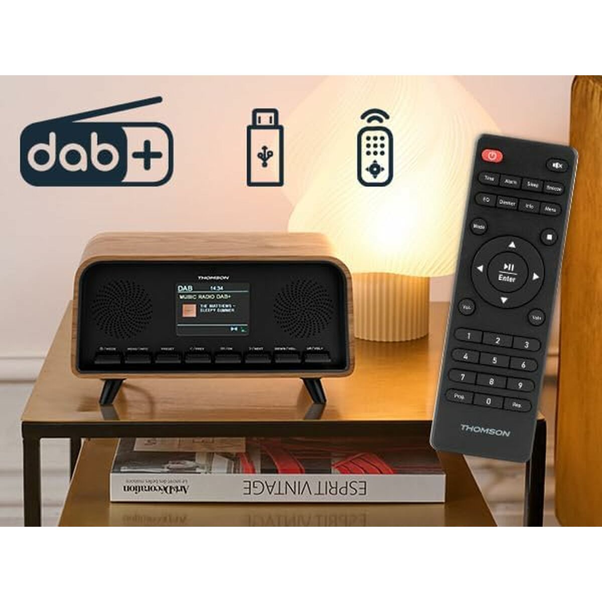 Afbeeldingen van Radio Thomson Gama Vintage Cosy
