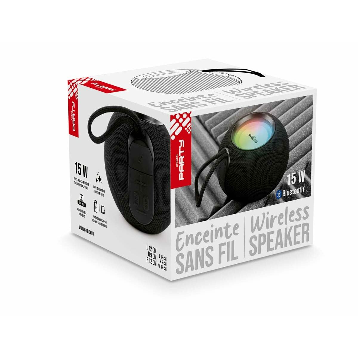 Afbeeldingen van Portable Bluetooth Speakers BigBen Party