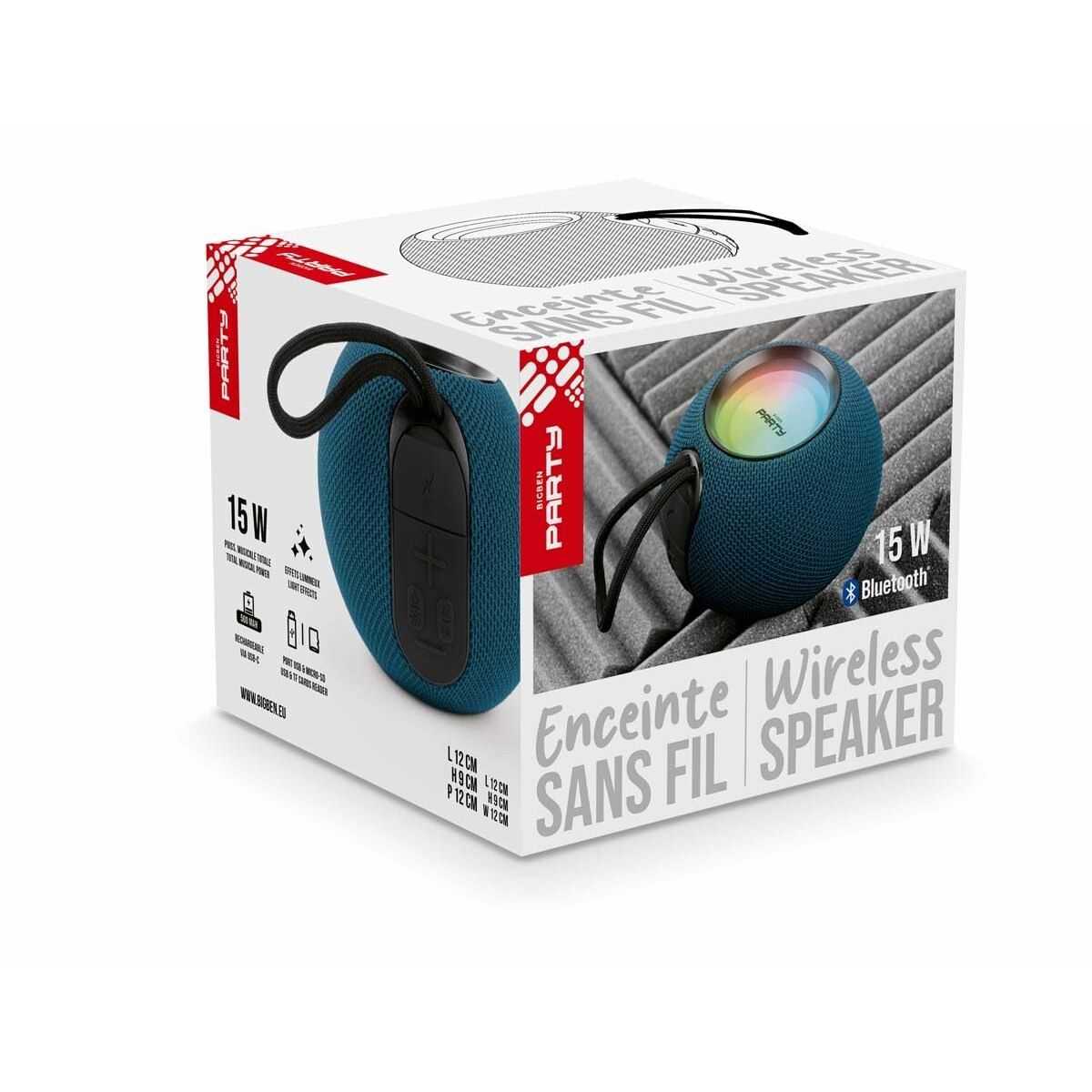 Afbeeldingen van Portable Bluetooth Speakers BigBen Party