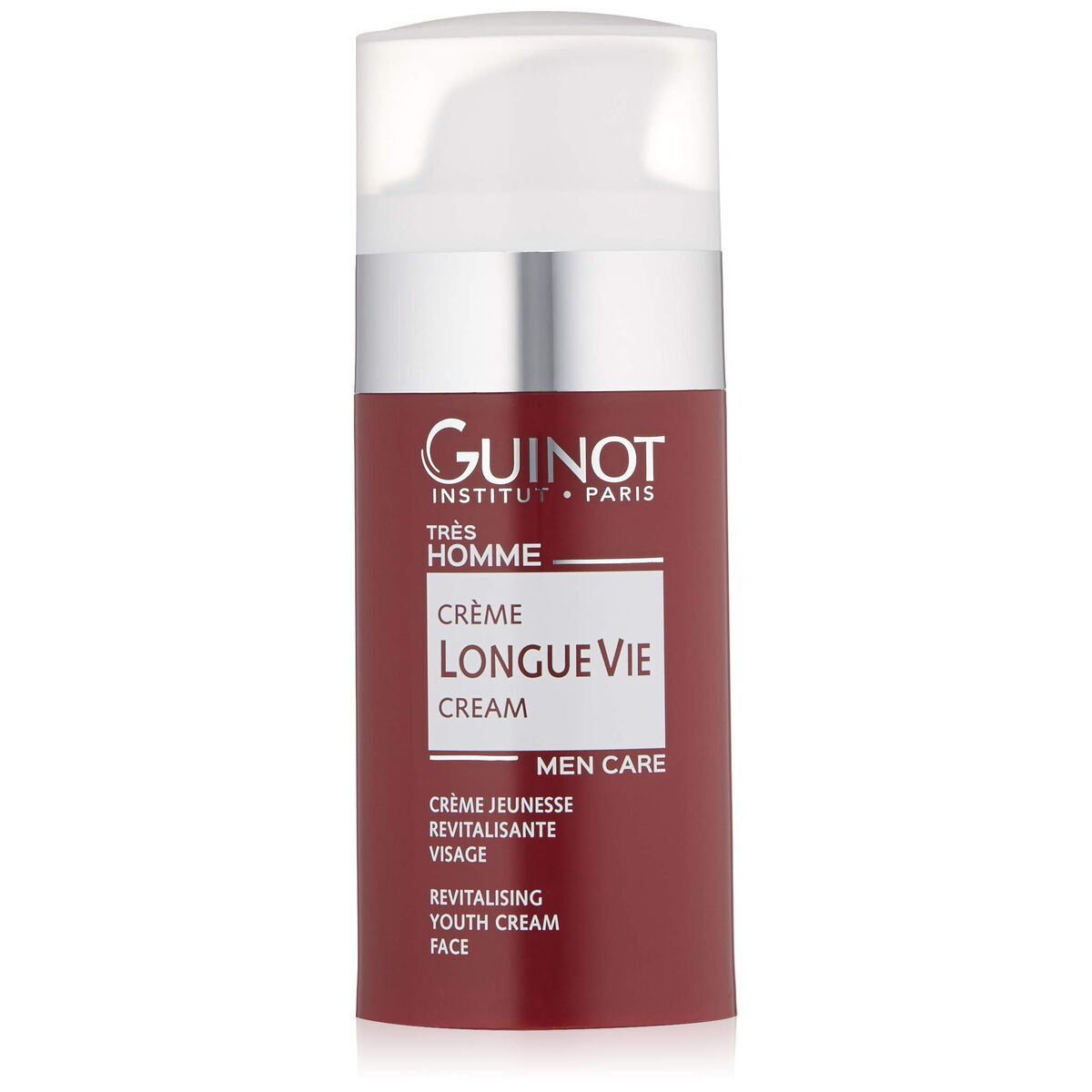 Verstevigende Hals en Décolleté Crème Guinot Longue Vie Men Care 50 ml