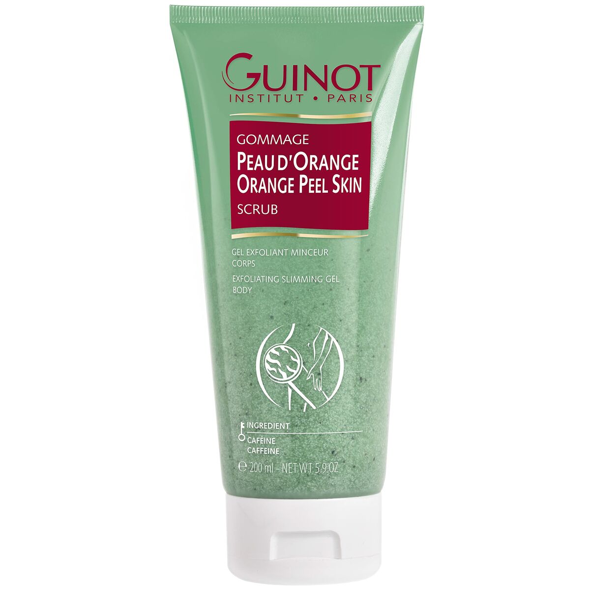 Gel de douche Guinot Orange Peel Skin Scrub 200 ml