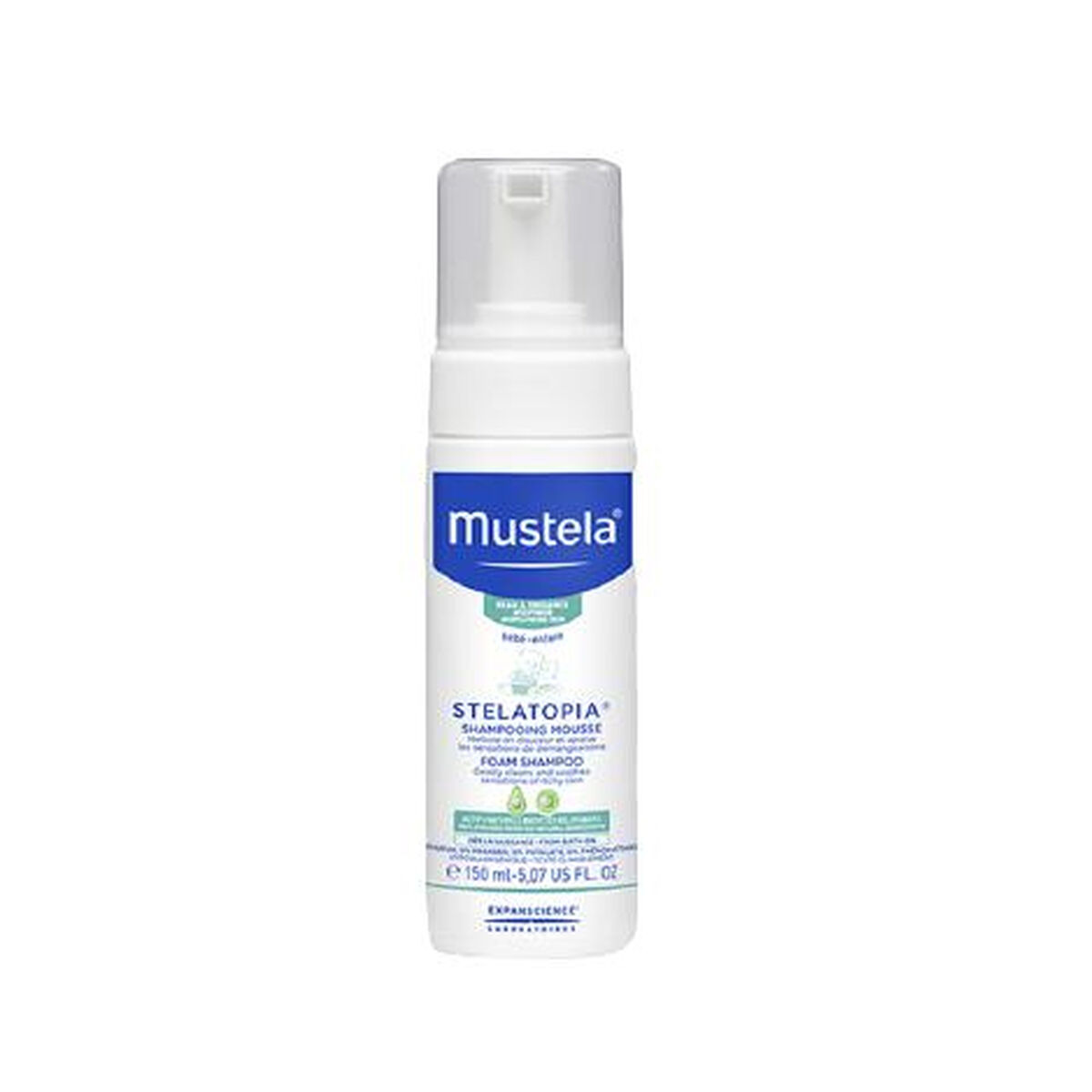 Shampoo Mustela Stelatopia Schuim