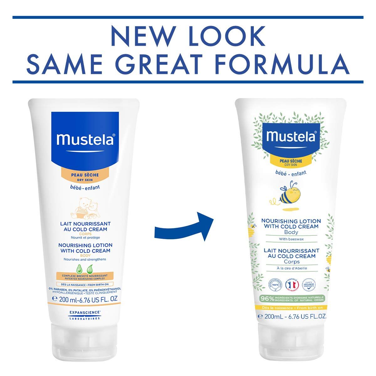 Hydrerende Baby Lotion Mustela 7785281 200 ml (1 Stuks)
