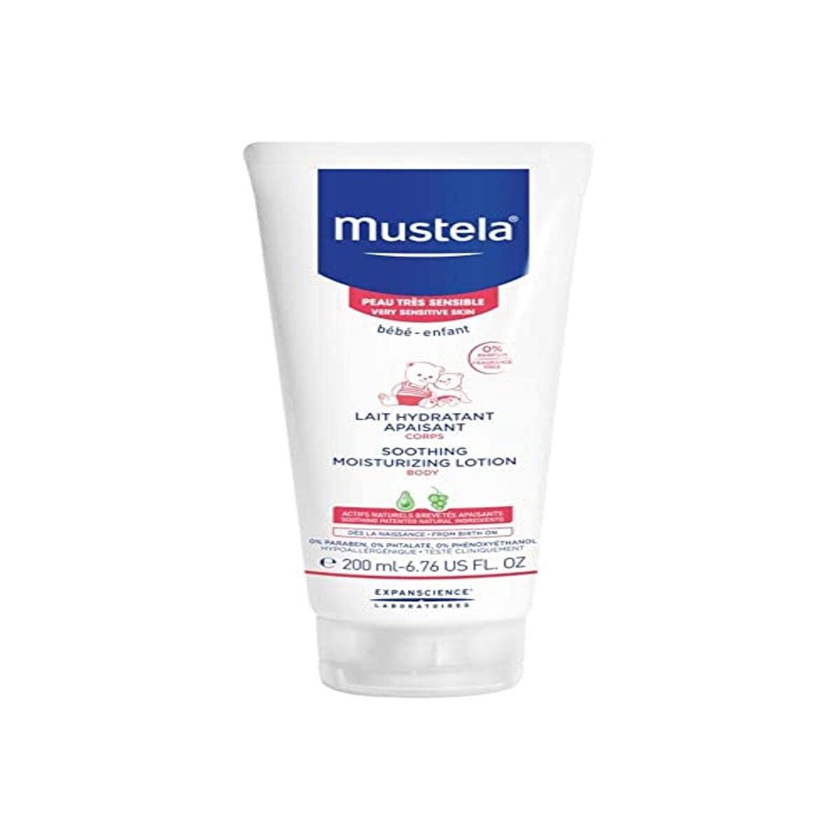 Kalmerende Lotion Mustela 8703645 200 ml Baby Hydraterend