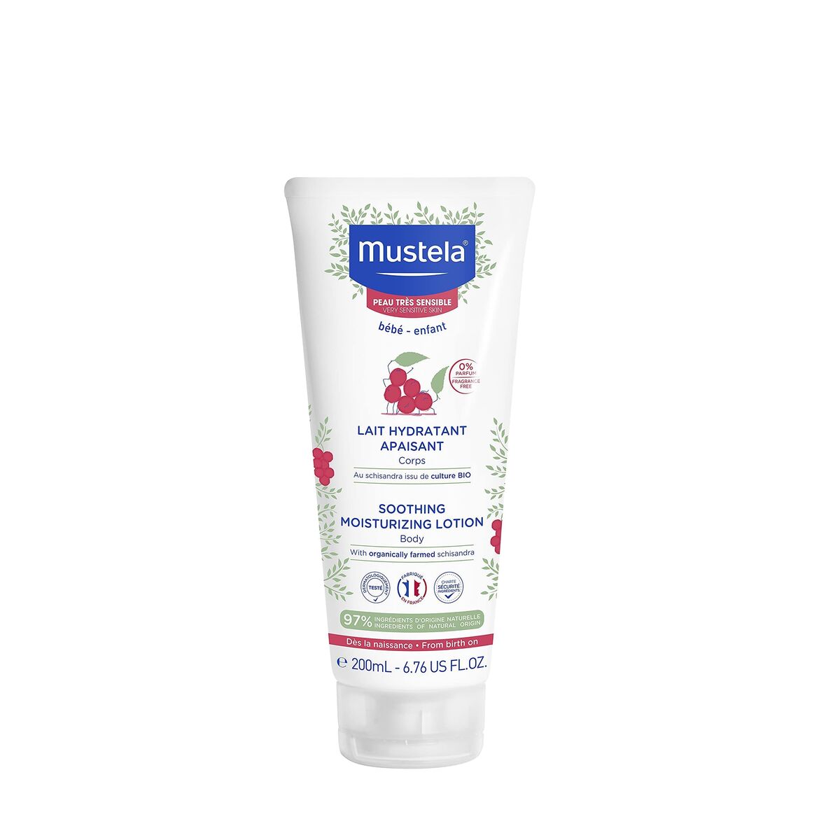 Kalmerende Lotion Mustela 8703645 200 ml Baby Hydraterend