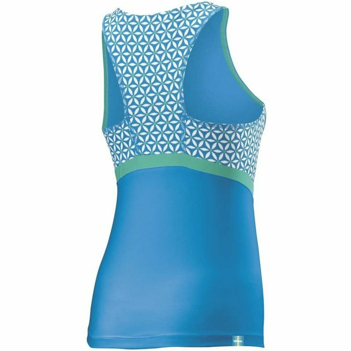 Tank Top Women Wilson Glamour Green Tennis Reversible (Refurbished C)