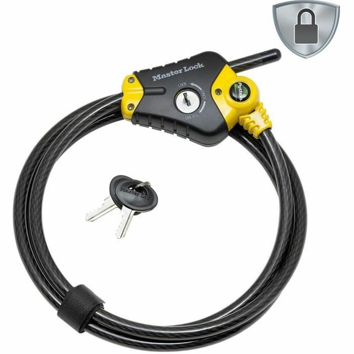 Κλείδωμα πλήκτρων Master Lock Μαύρο