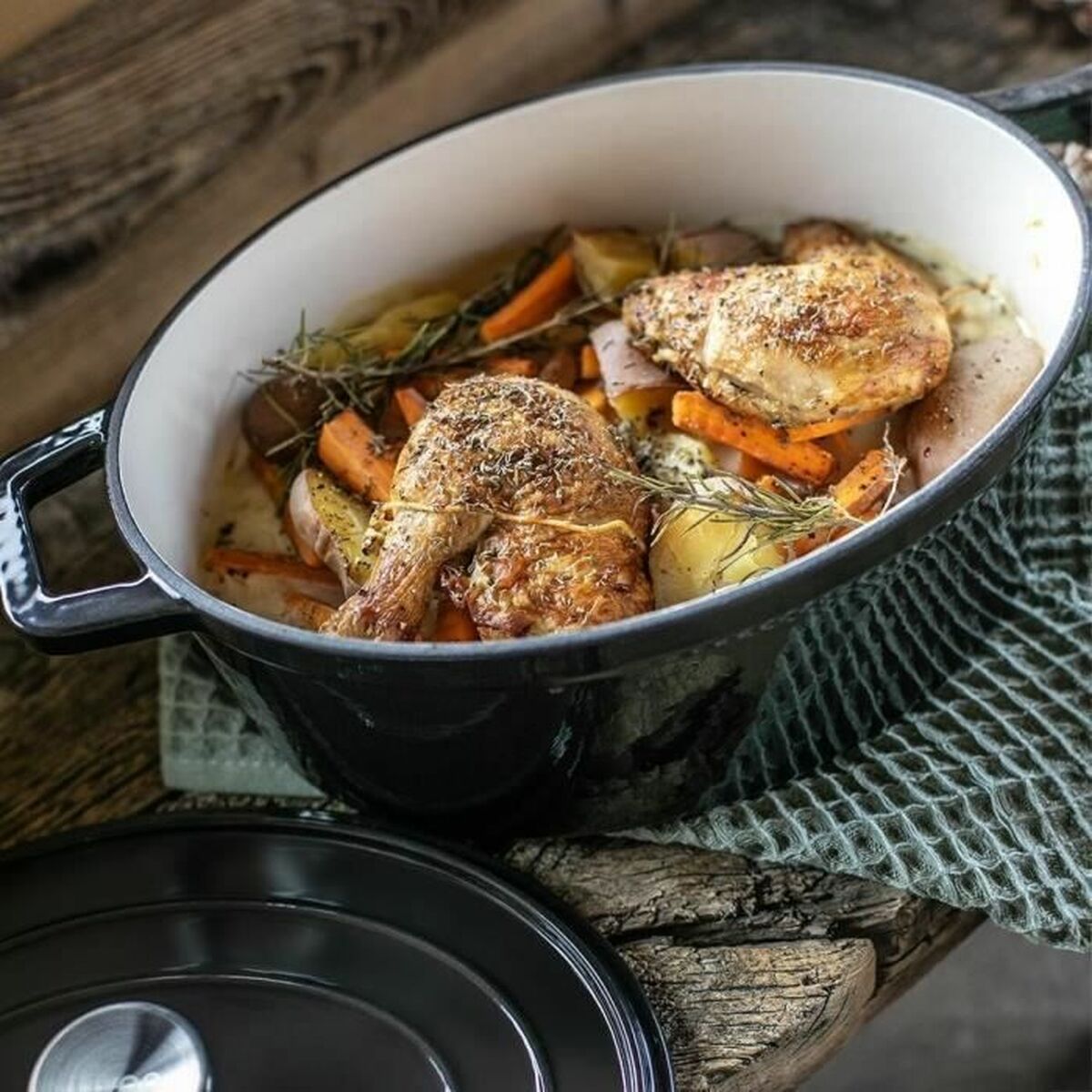 Casserole with lid Livoo, view 6