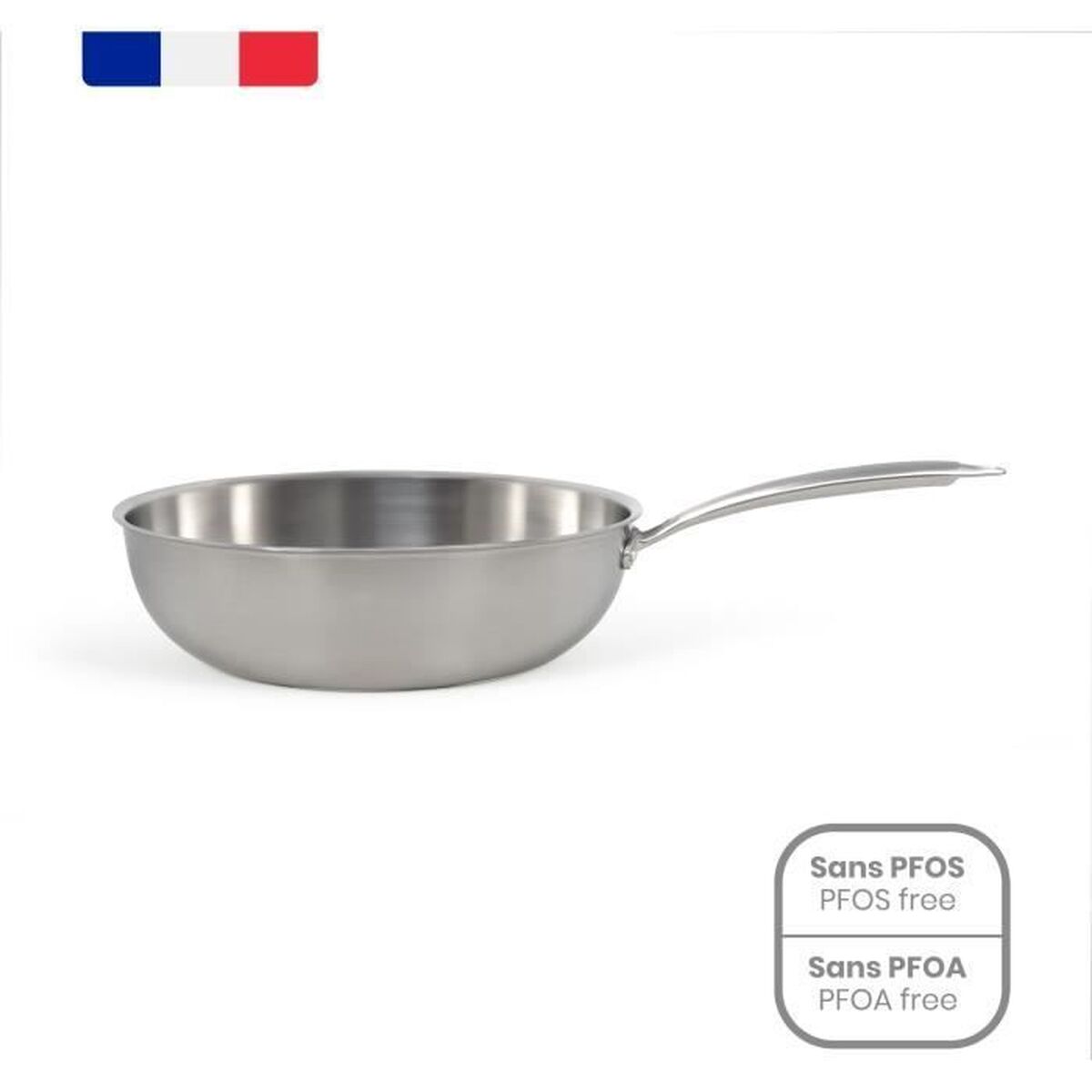 Wokpan Livoo Staal Roestvrij staal Ø 28 cm