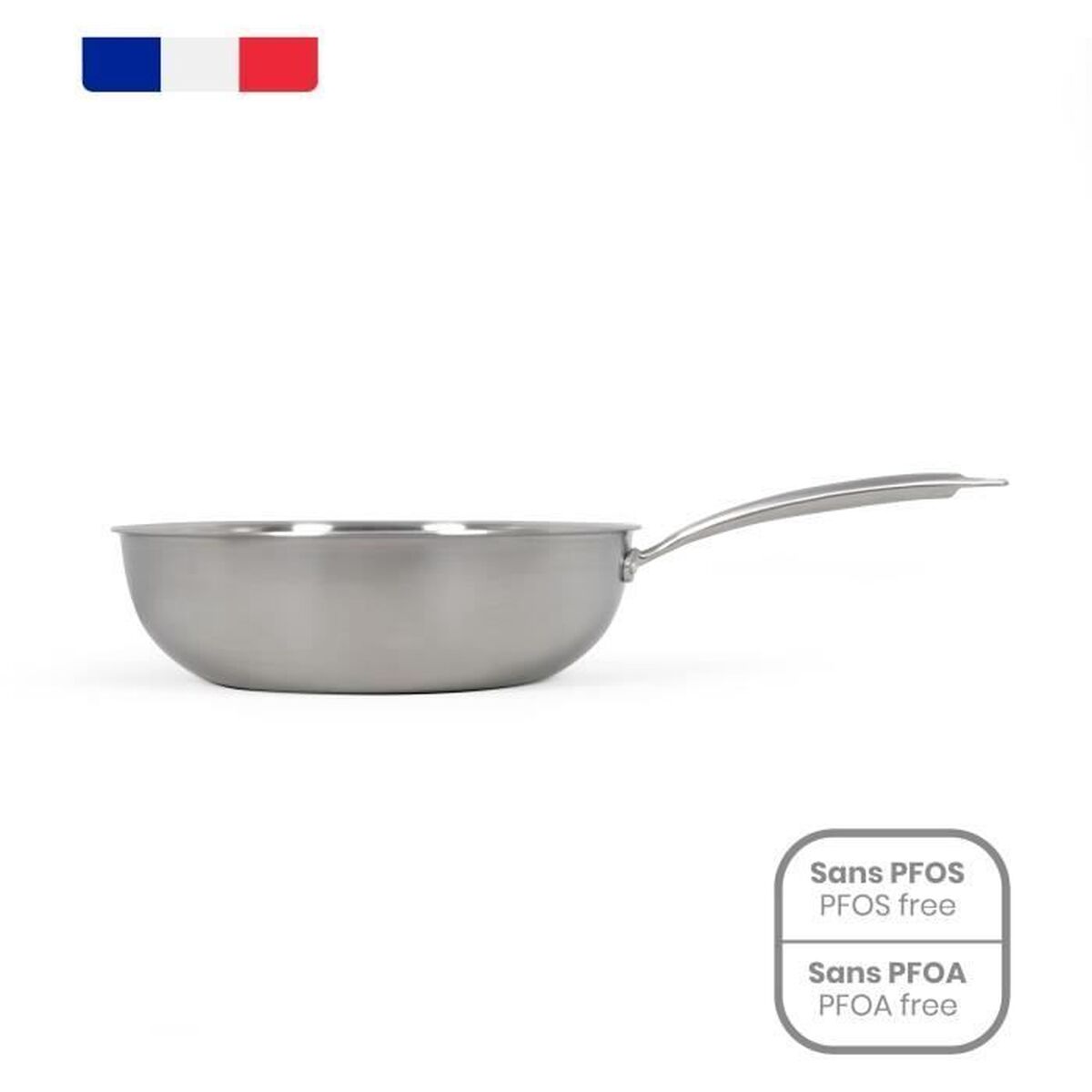 Wokpan Livoo Staal Roestvrij staal Ø 28 cm